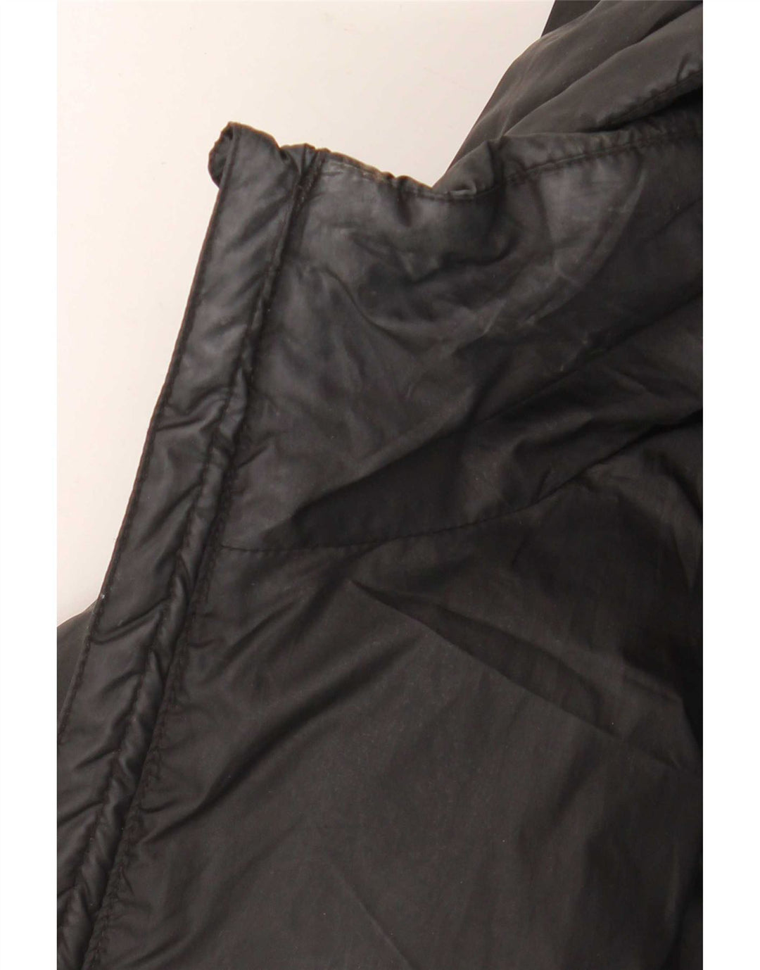 Chaqueta acolchada extragrande con capucha para mujer Ellesse UK 42 Poliéster negro mediano