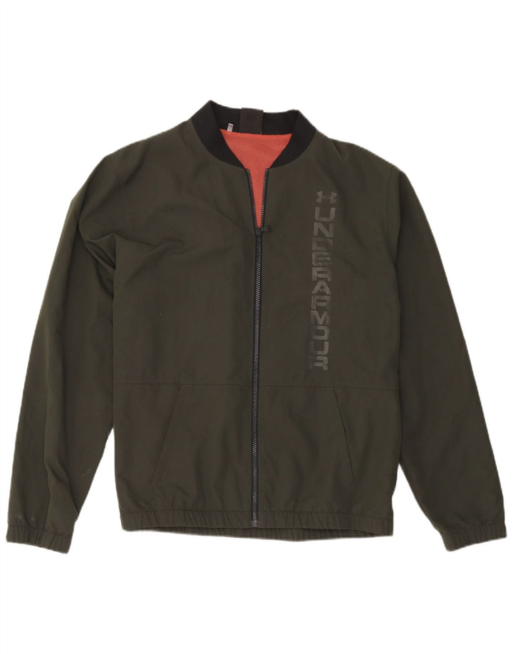Under Armour Chaqueta bomber gráfica para hombre Reino Unido 40 Grande Caqui