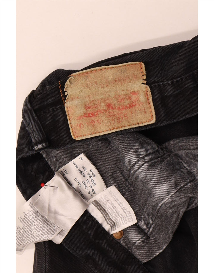 LEVI'S Vaqueros rectos para hombre W34 L32 Algodón negro