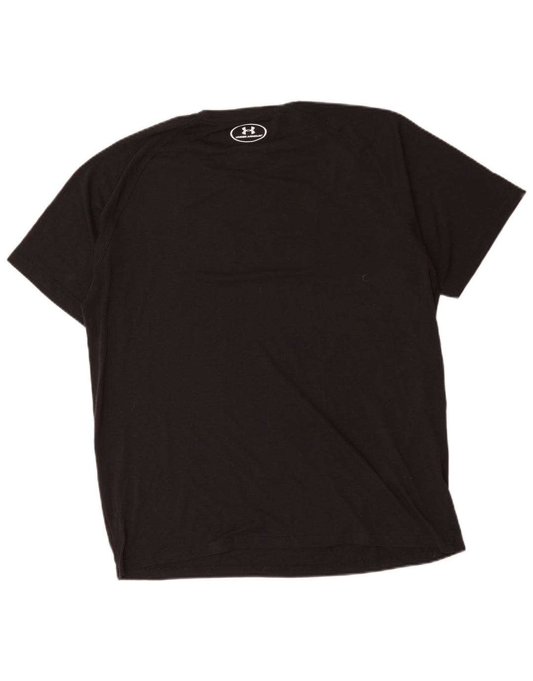 Under Armour Camiseta con gráfico Heat Gear para hombre, talla grande, poliéster negro