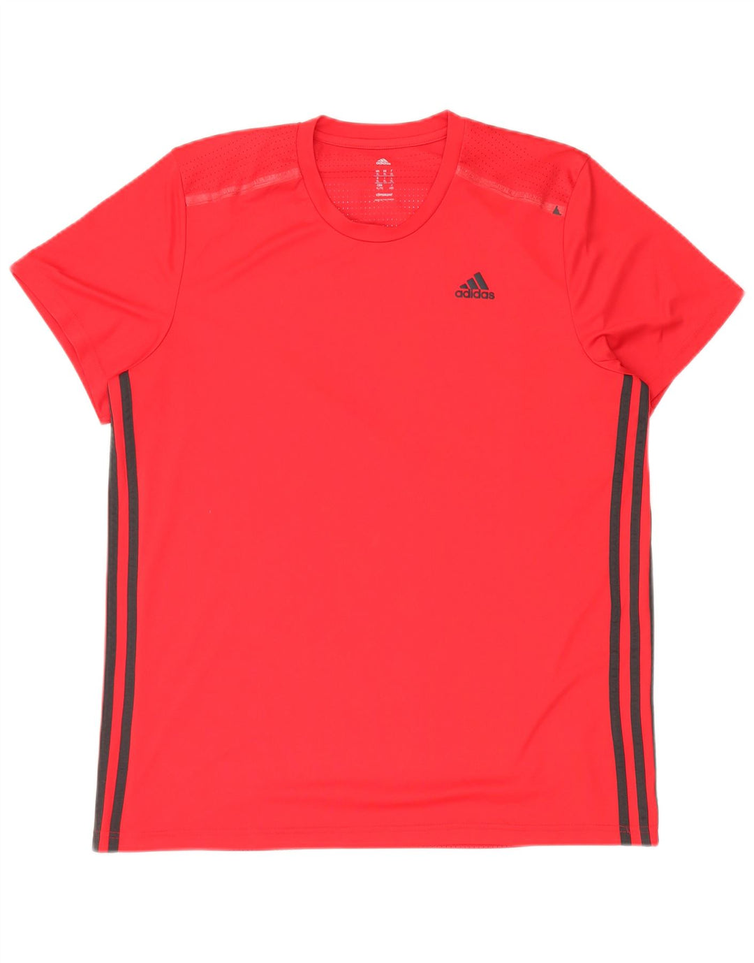 Adidas Hombre Climacool Camiseta Top XL Rojo Poliéster