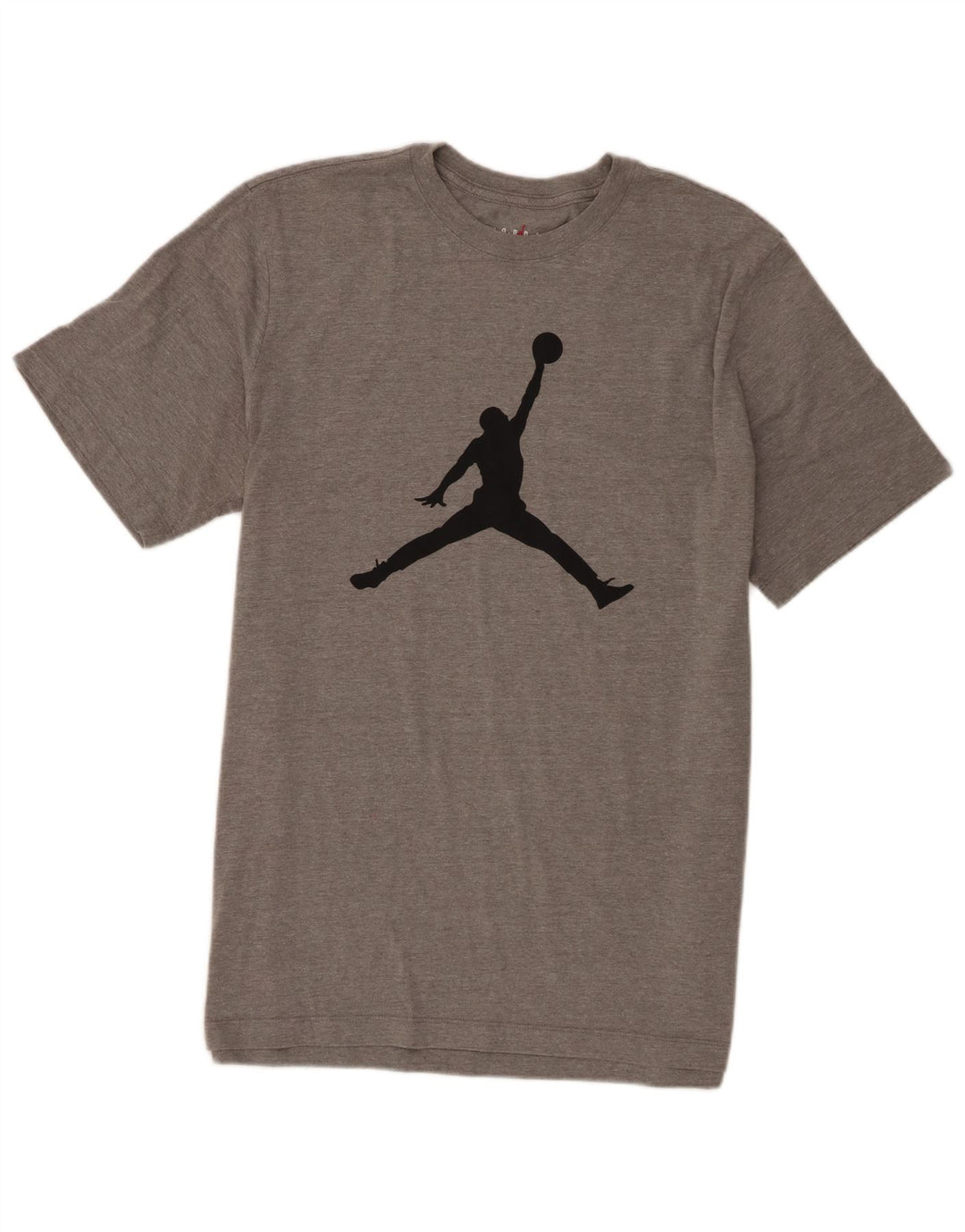 Jordan - Camiseta gráfica para hombre, talla grande, algodón gris