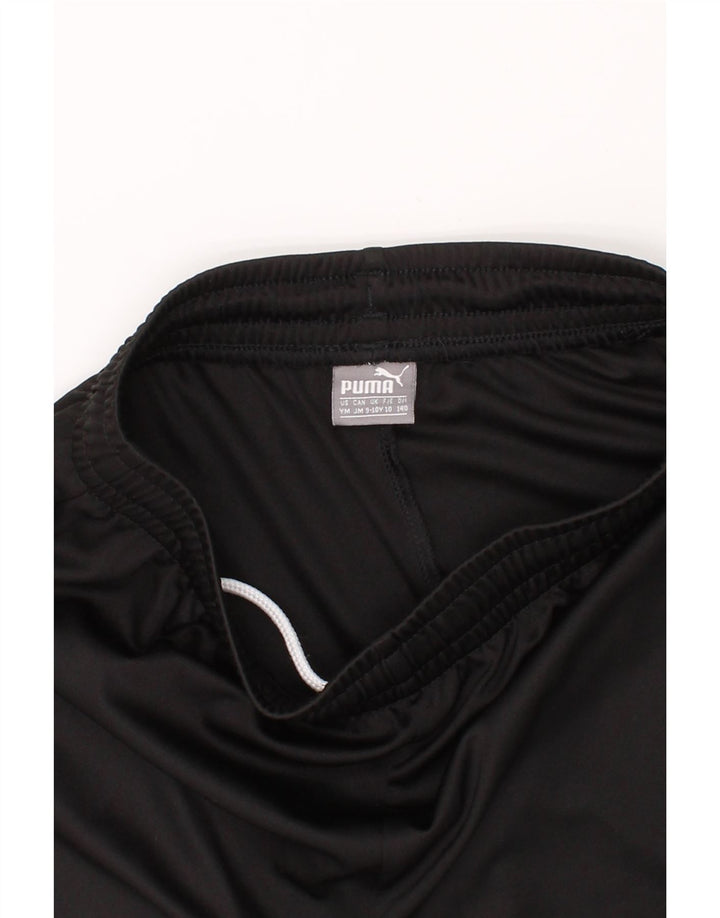PUMA Boys Sport Shorts 9-10 Years  Black Vintage Puma and Second-Hand Puma from Messina Hembry 
