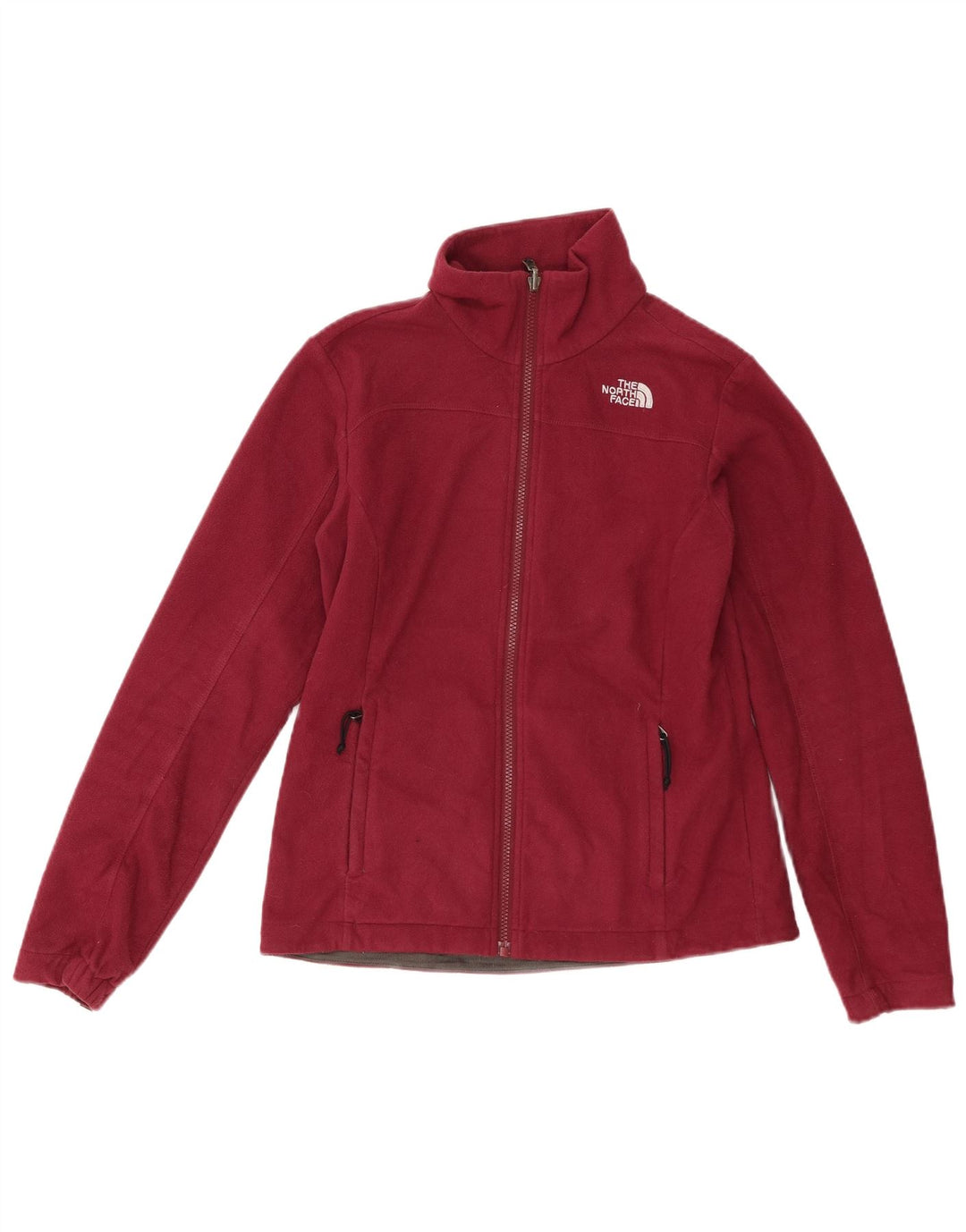 The North Face Chaqueta polar para mujer UK 10 Small Poliéster burdeos