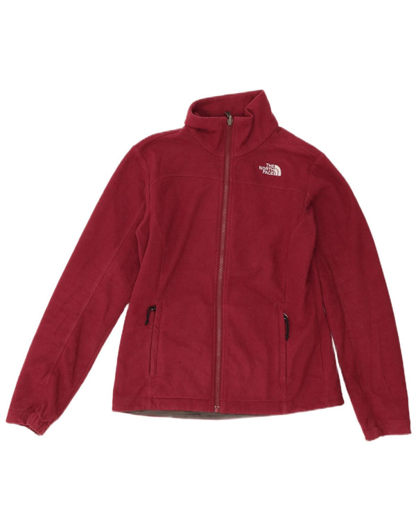 The North Face Chaqueta polar para mujer UK 10 Small Poliéster burdeos