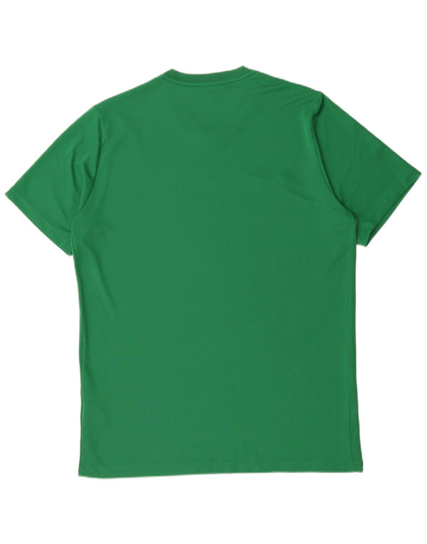 NIKE Mens Dri Fit T-Shirt Top XL Green Polyester