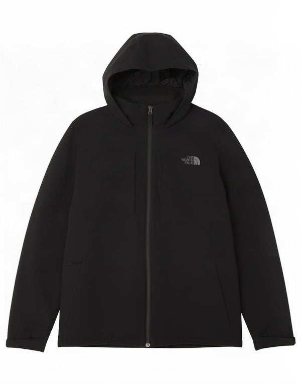 The North Face Chaqueta cortavientos con capucha para hombre Reino Unido 40 Grande Poliéster negro