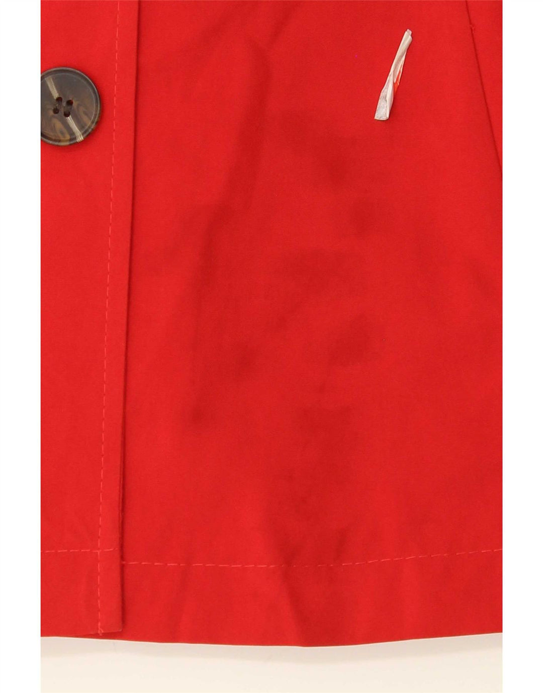 Marks & Spencer Gabardina corta para mujer UK 22 3XL Poliéster rojo