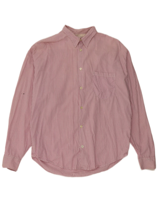 POP 84 Camisa Hombre XL Algodón Rayas Púrpuras