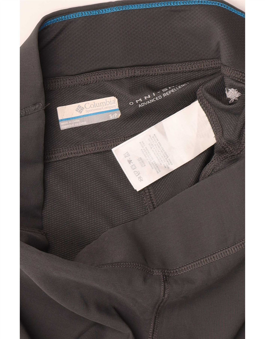 Columbia Pantalones cortos deportivos Omni-Shield para mujer UK 8 Small Gris Poliéster
