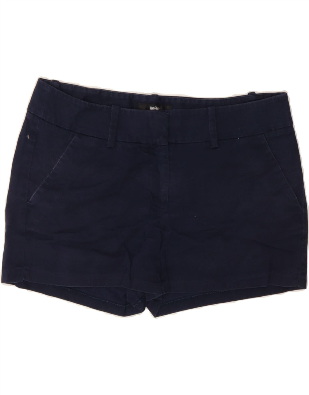 MOSSIMO Womens Chino Shorts US 6 Medium W30  Navy Blue Cotton Vintage Mossimo and Second-Hand Mossimo from Messina Hembry 