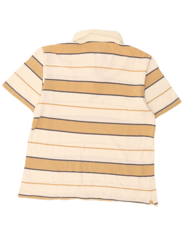 Lotto Polo para hombre de rayas blancas grandes