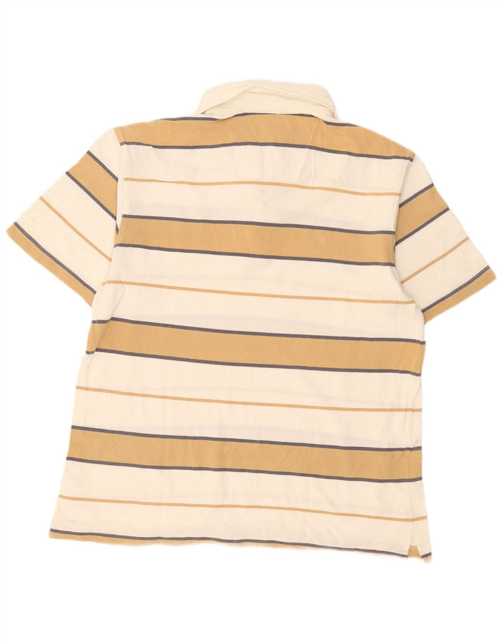Lotto Polo para hombre de rayas blancas grandes