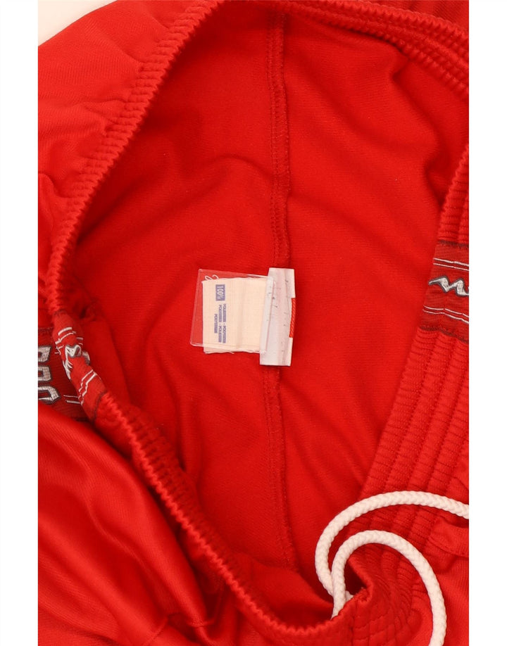 Champion Pantalones De Chándal Gráficos Para Hombre Poliéster Rojo Mediano