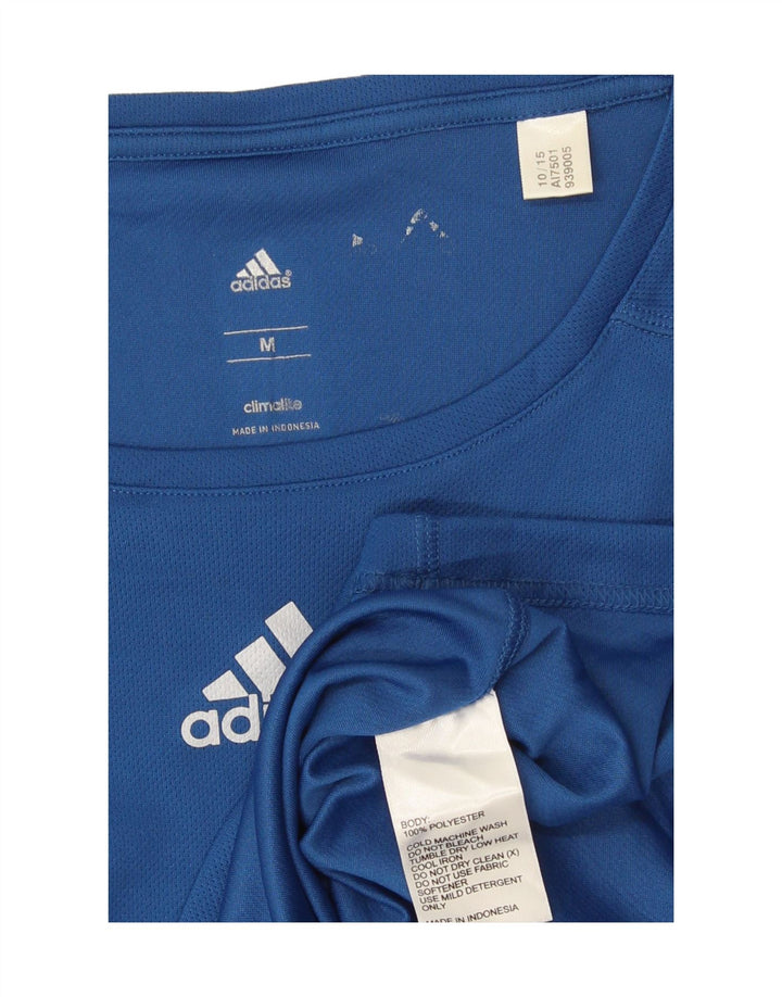 Adidas Hombre Climalite Chaleco Superior Azul Medio Poliéster