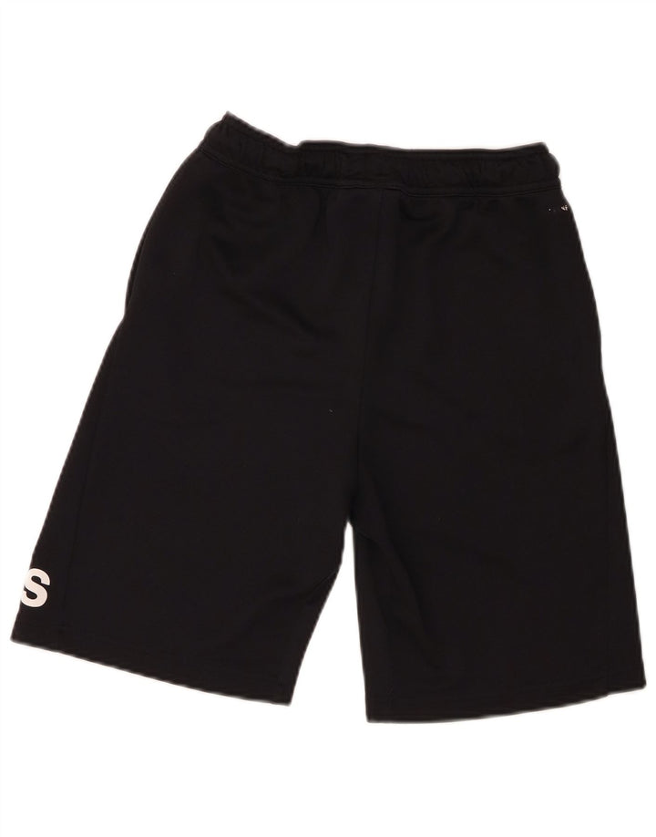 Adidas Pantalones cortos deportivos con gráfico para niños 13-14 años Negro Poliéster