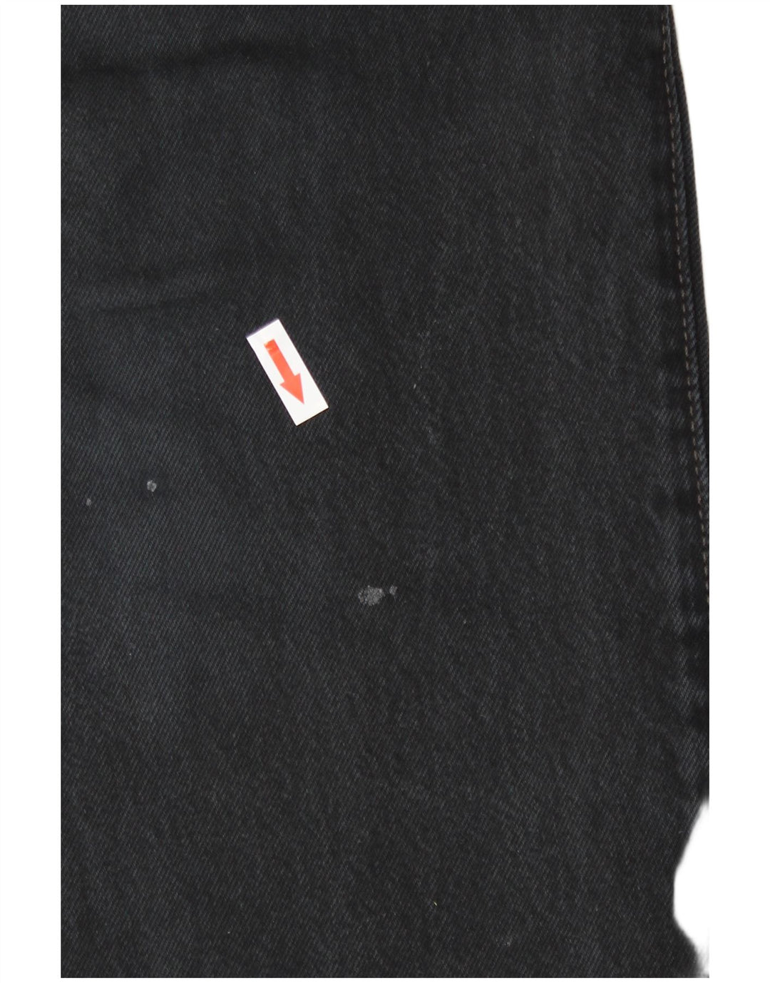 Levi's Vaqueros rectos 501 para hombre W33 L30 Algodón negro