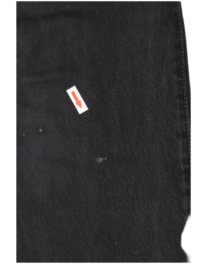Levi's Vaqueros rectos 501 para hombre W33 L30 Algodón negro