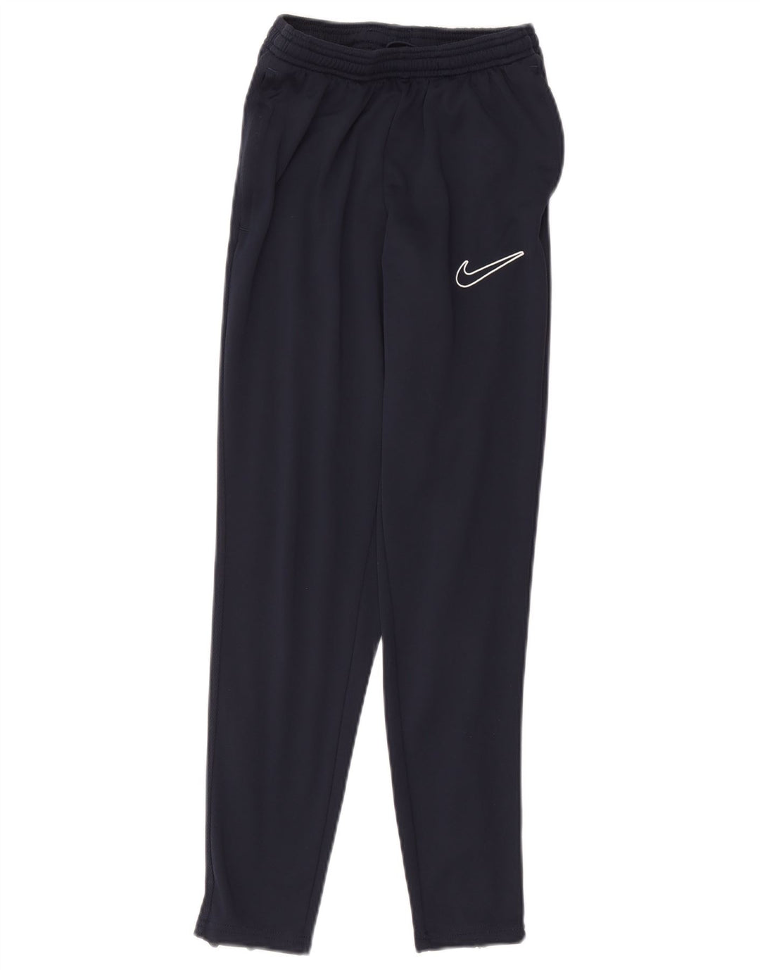 NIKE Hombre Dri Fit Graphic Chándal Pantalones Pequeños Poliéster Azul Marino