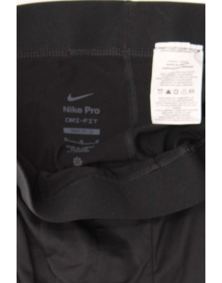 Nike Leggings ajustados para mujer, talla 40, poliéster negro mediano