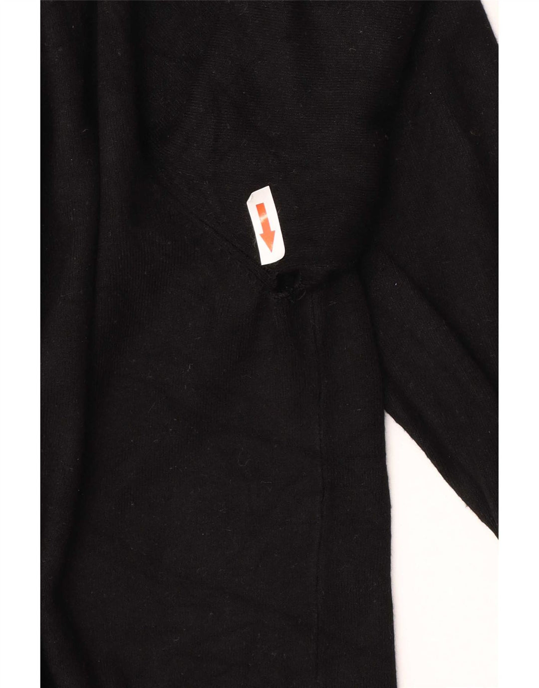 Zara Mujer Cárdigan Suéter UK 44 Grande Negro