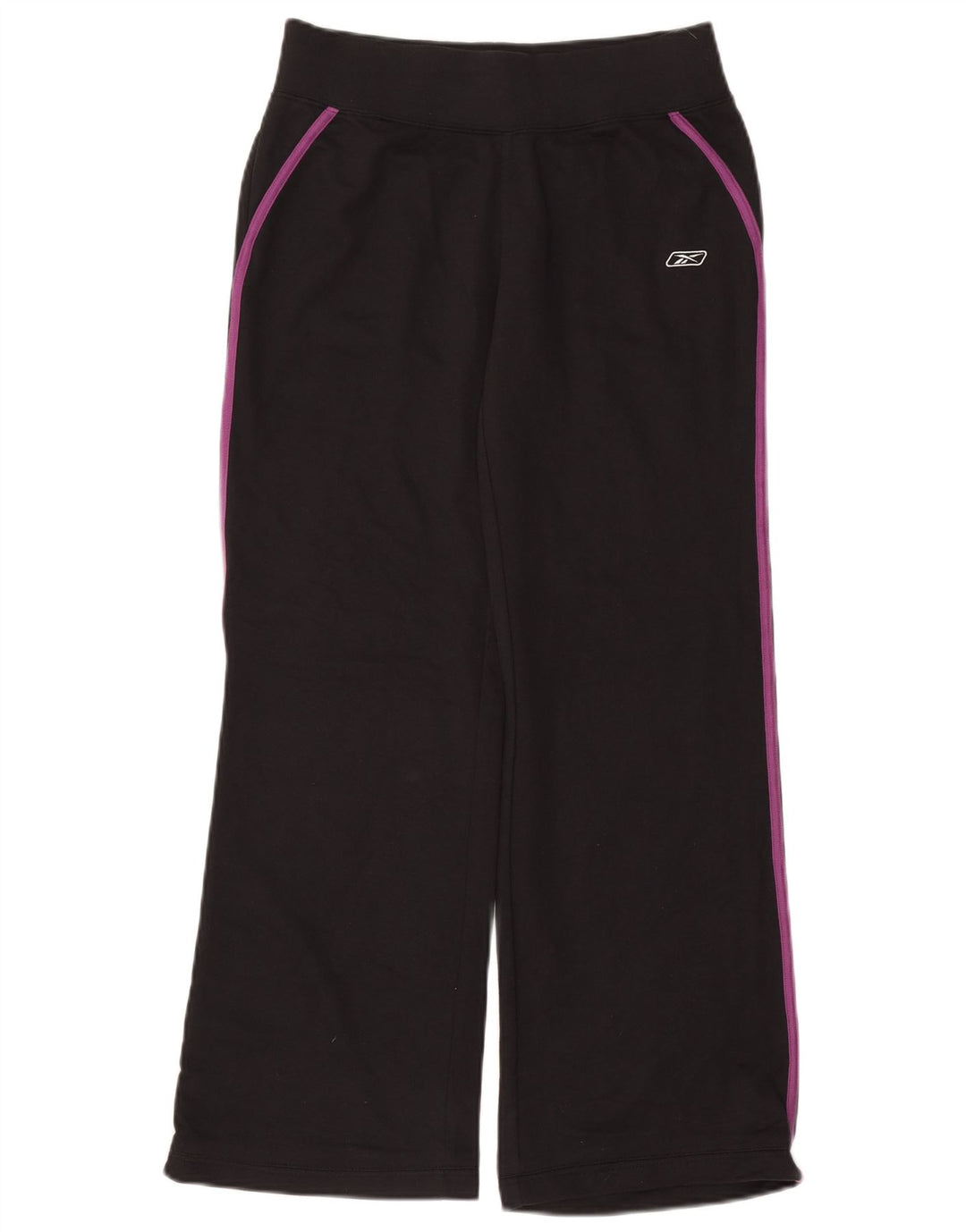 Reebok Pantalones de chándal para mujer UK 10 Small Black Cotton