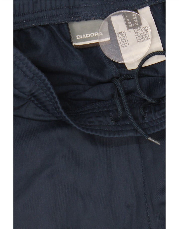 DIADORA Pantalón de chándal para hombre ES 36 Small Azul marino Poliéster