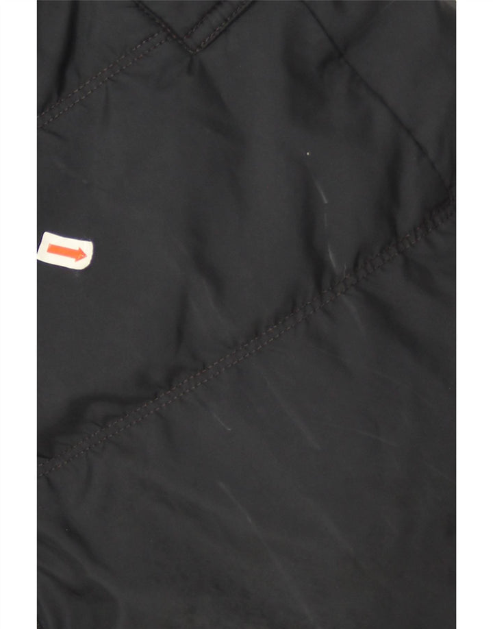 Tommy Hilfiger Abrigo acolchado para mujer UK 44 Poliéster azul marino mediano