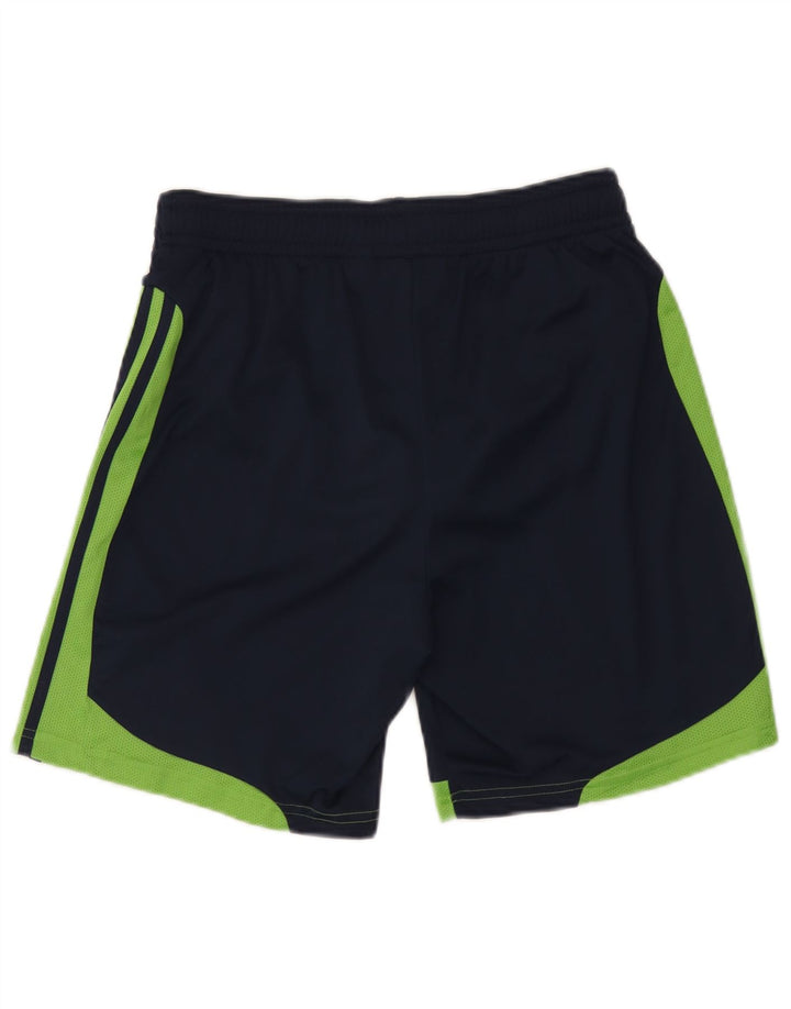 Adidas Mens Clima 365 Sport Shorts Medio Azul Marino Colorblock Poliéster