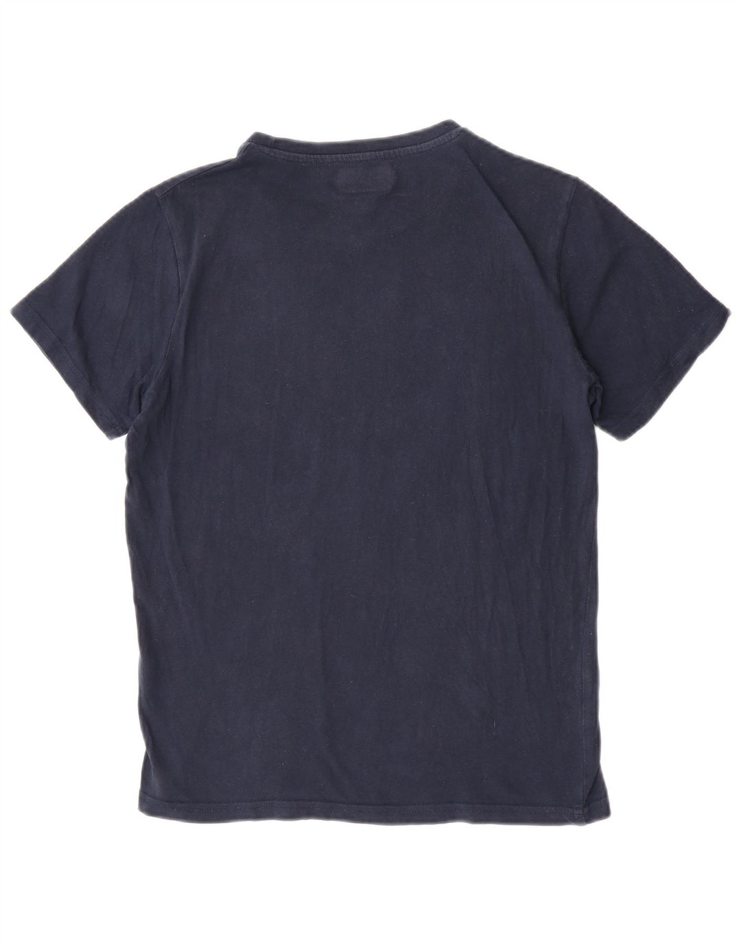 Kappa Hombre Camiseta Gráfica Top Small Azul Marino Algodón