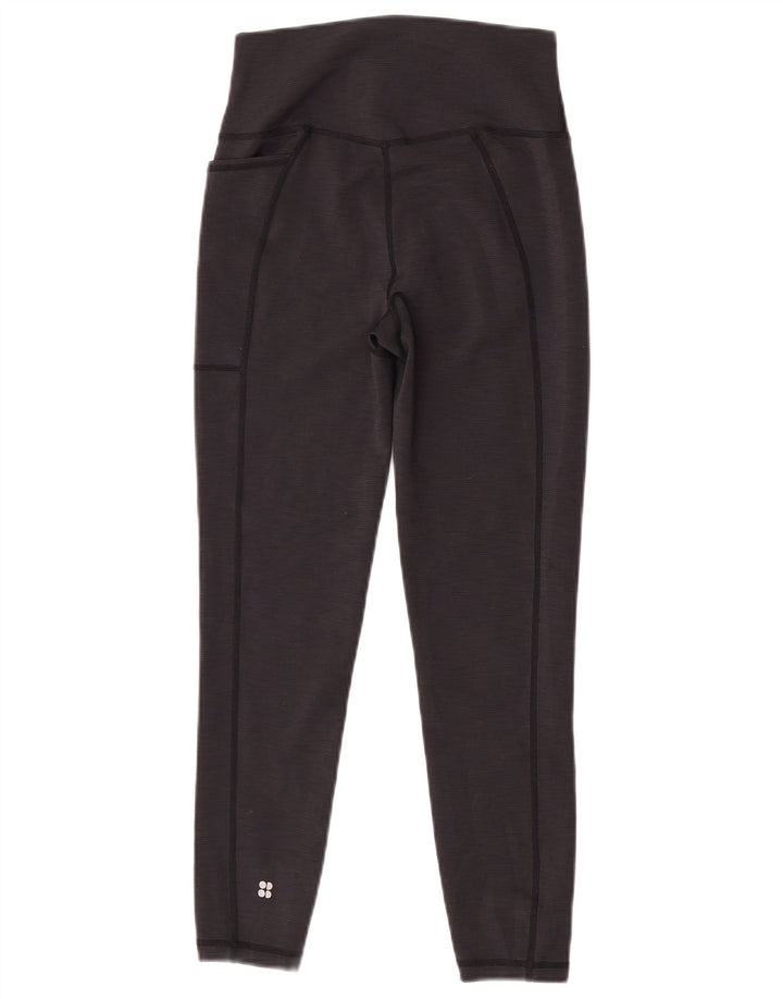 Sweaty Betty Leggings cortos para mujer UK 8 Small Poliéster negro