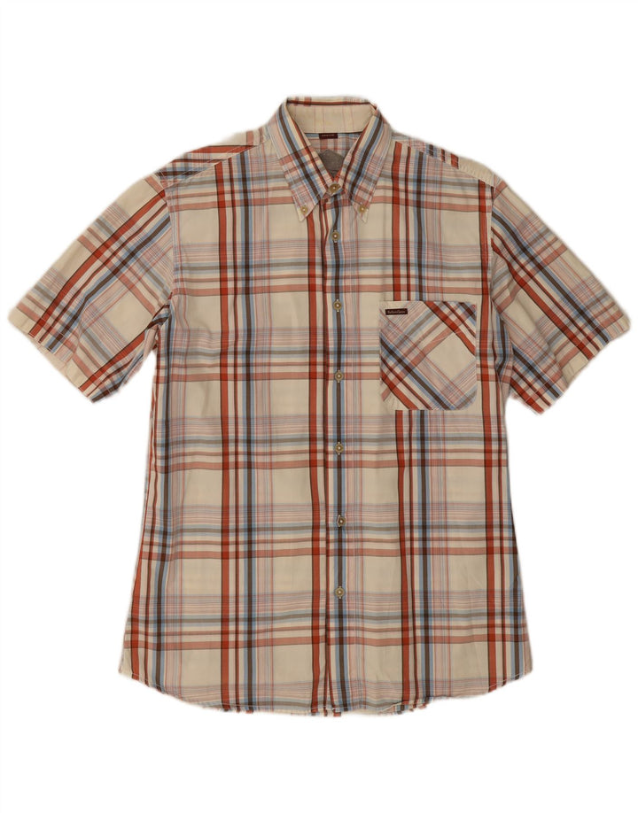 MARLBORO CLASSICS Camisa Manga Corta Hombre Medium Multicolor Check