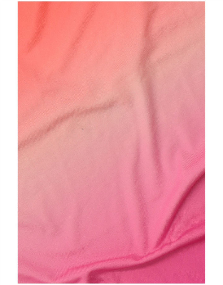 FILA Camiseta para mujer Top UK 12 Medium Pink Colourblock