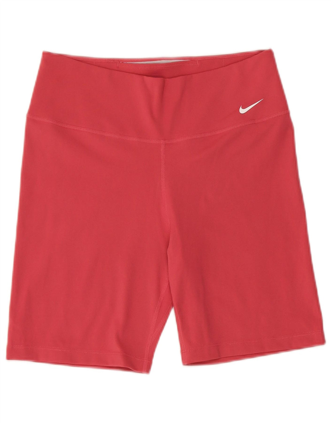 NIKE Pantalones cortos deportivos Dri Fit para mujer UK 12 Poliéster rosa medio