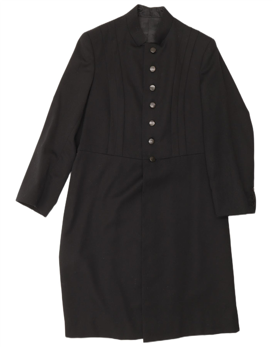 Vintage hombres Tailcoat Blazer chaqueta Reino Unido 38 medio negro