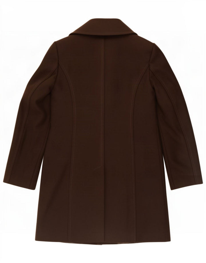 Abrigo Mujer Benetton IT 46 Large Lana Marrón
