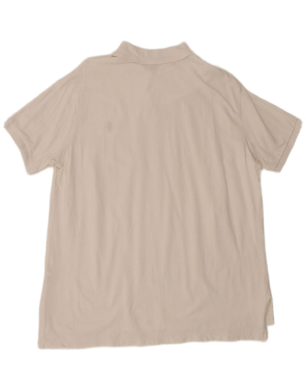 Polo Ralph Lauren Camisa de ajuste personalizado para hombre 2XL Algodón blanco