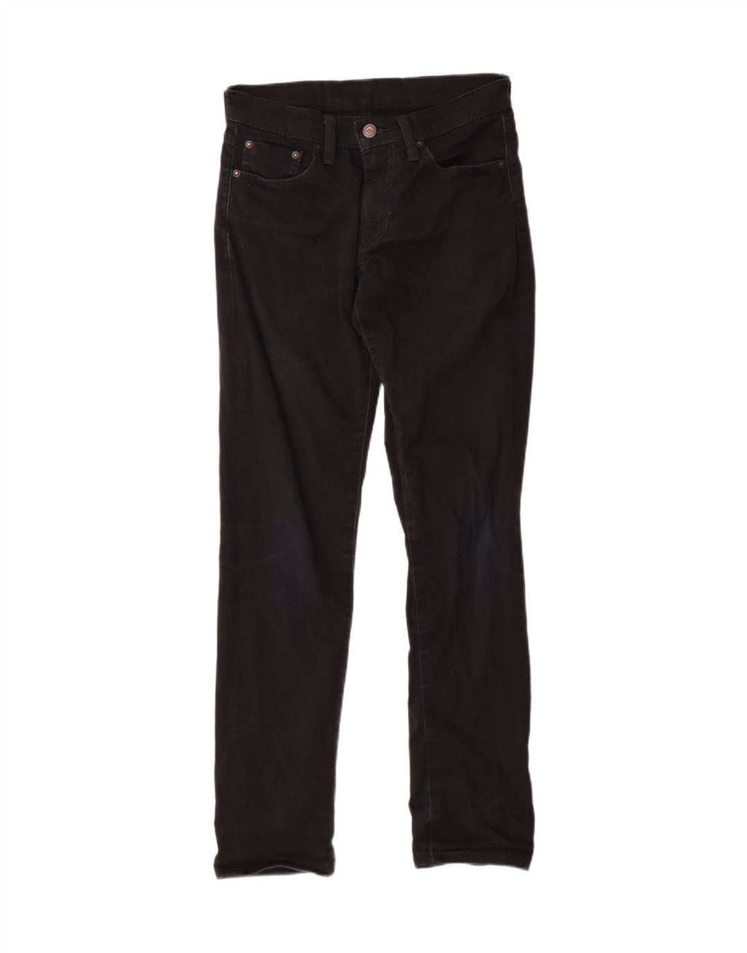 LEVI'S Womens 511 Slim Jeans W29 L32 Black Cotton Vintage Levi's and Second-Hand Levi's from Messina Hembry 