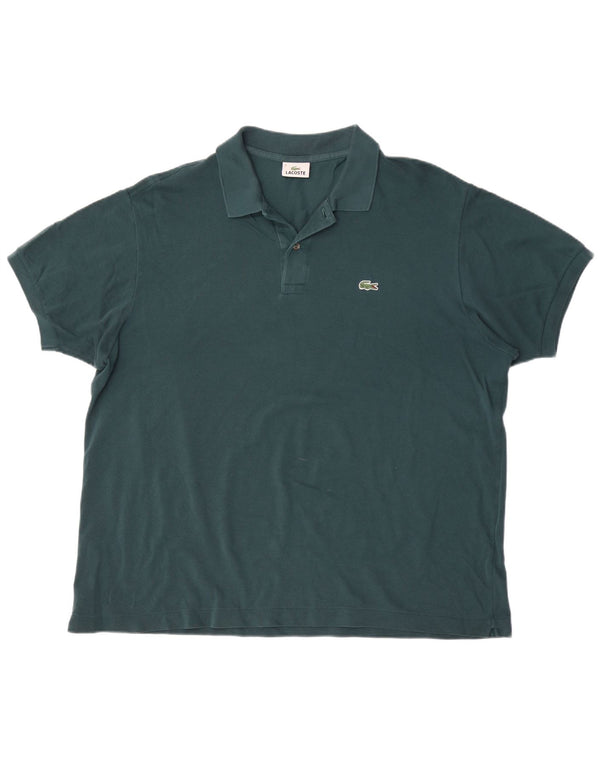 Polo Lacoste para hombre talla 8 3XL algodón verde