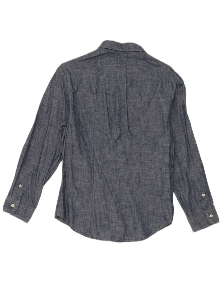 Camisa Ralph Lauren Hombre Slim Fit Azul Marino Medio