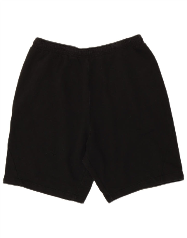Puma Pantalones cortos deportivos para hombre pequeños de algodón negro