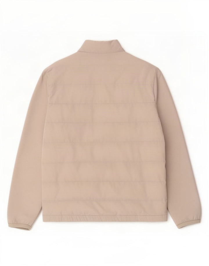 Zara Hombre Chaqueta Acolchada ES 38 Poliéster Gris Medio