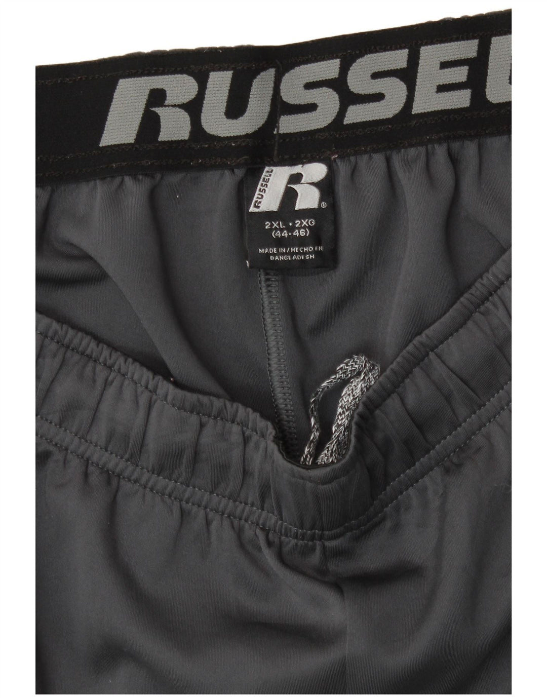 Russell Athletic Pantalones de chándal para hombre 2XL Gris Poliéster
