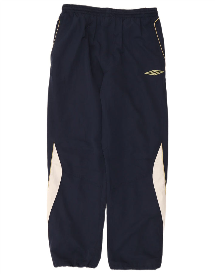Umbro Pantalones De Chándal Para Hombre Joggers Large Azul Marino Colorblock Poliéster