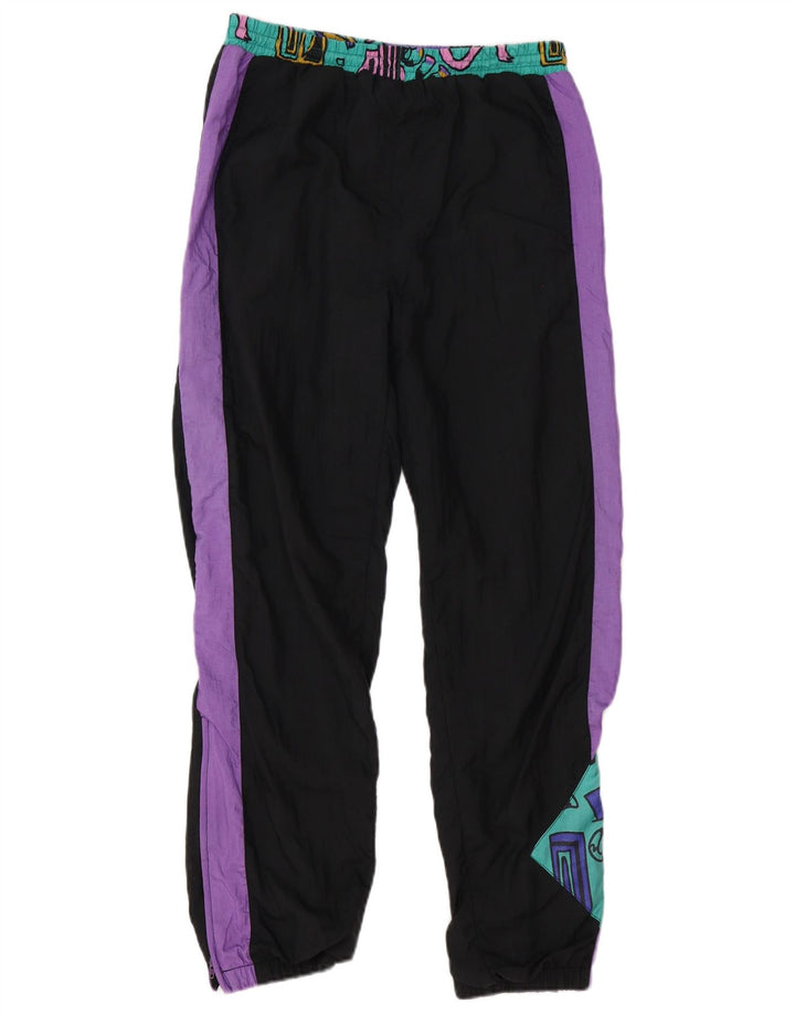 Dingo Hombre Pantalones De Chándal Joggers Small Negro Colorblock