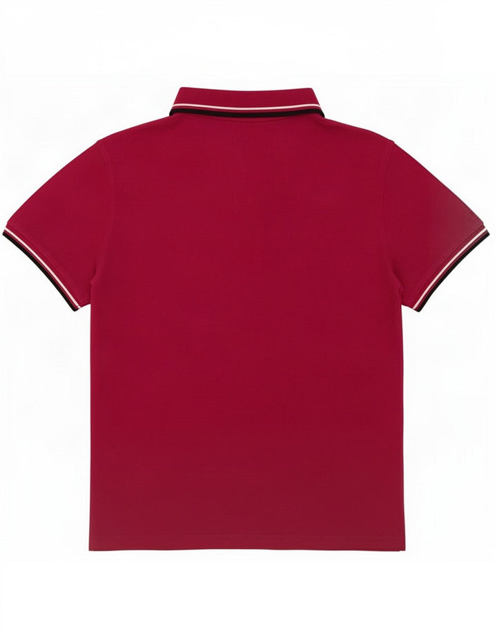 Lotto Polo Hombre Rayas Rosa Mediano