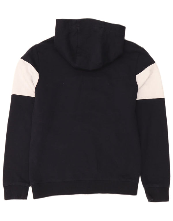Tommy Hilfiger Jersey con capucha estampada para niños 11-12 años Azul marino Colorblock