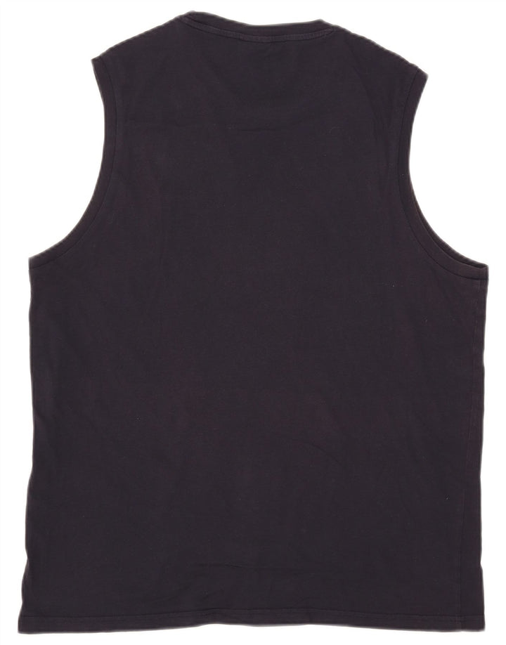 Champion Hombre Chaleco Top XL Azul Marino