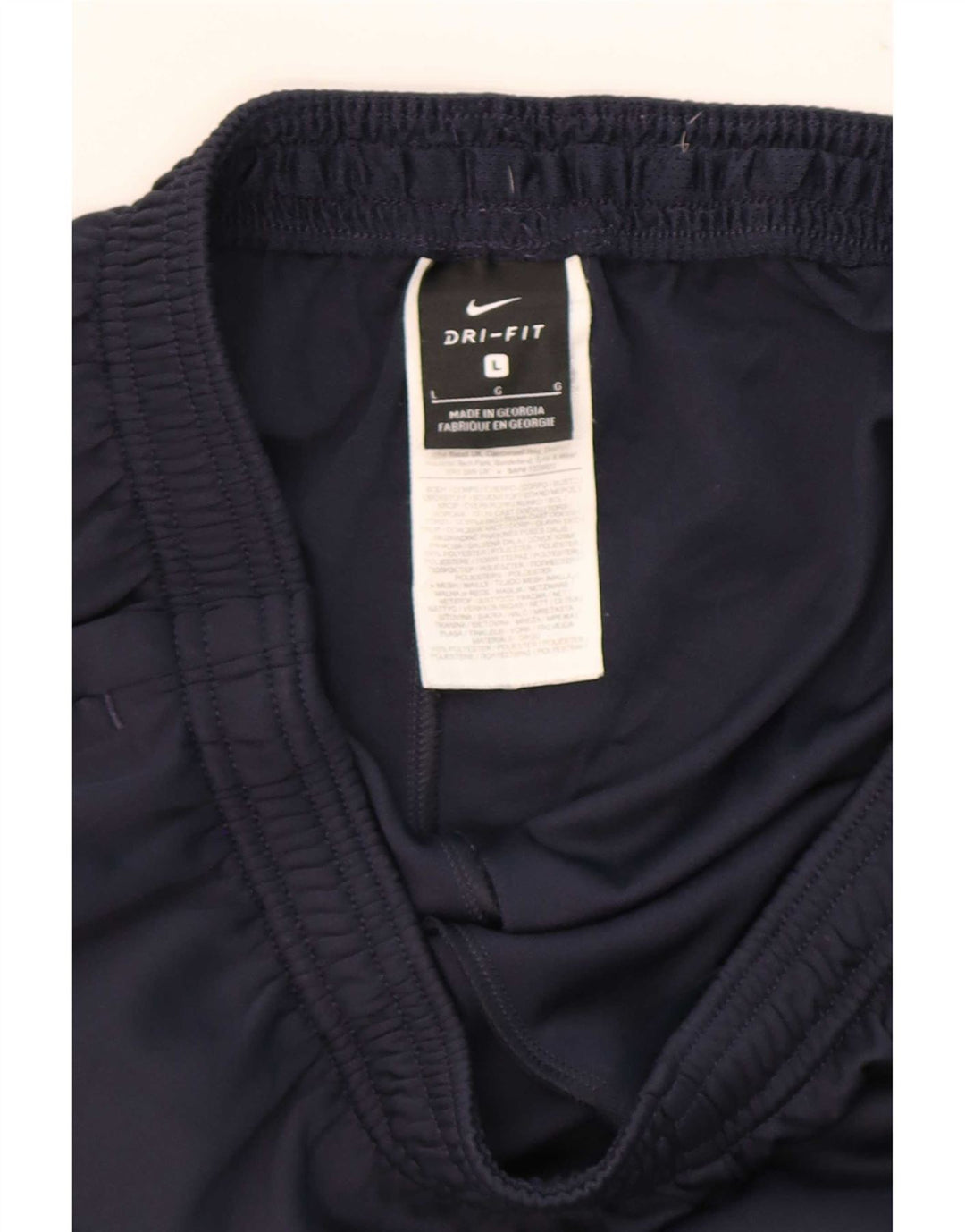 Nike - Pantalones de chándal Dri Fit para hombre, tamaño grande, color azul marino, poliéster