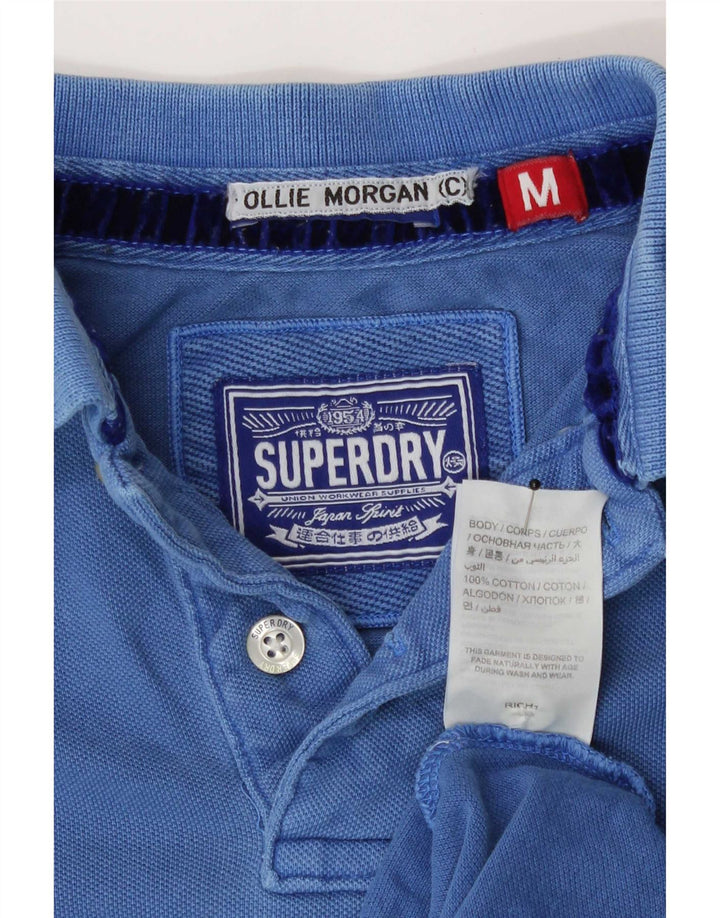 Polo Superdry Hombre Azul Medio